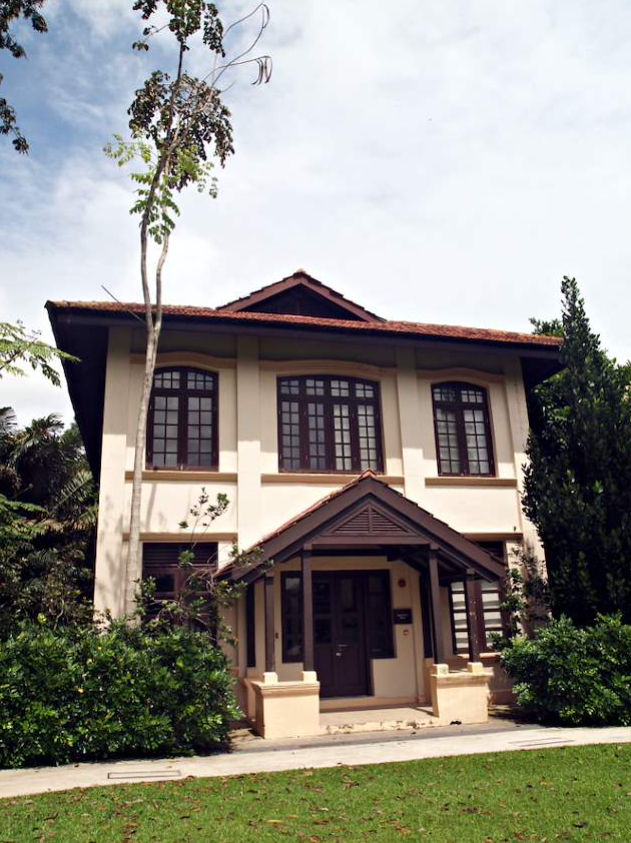 Front facade of 1 Cluny Road
